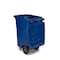 Toter 64 Gal. Blue Trash Can with Wheels and Lid ACC64 - alternate 3
